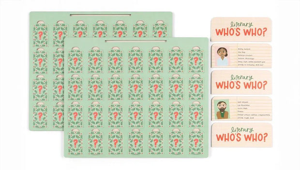 Literary Who’s Who – Clues & Guessing Game for Book Lovers