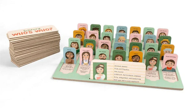 Literary Who’s Who – Clues & Guessing Game for Book Lovers